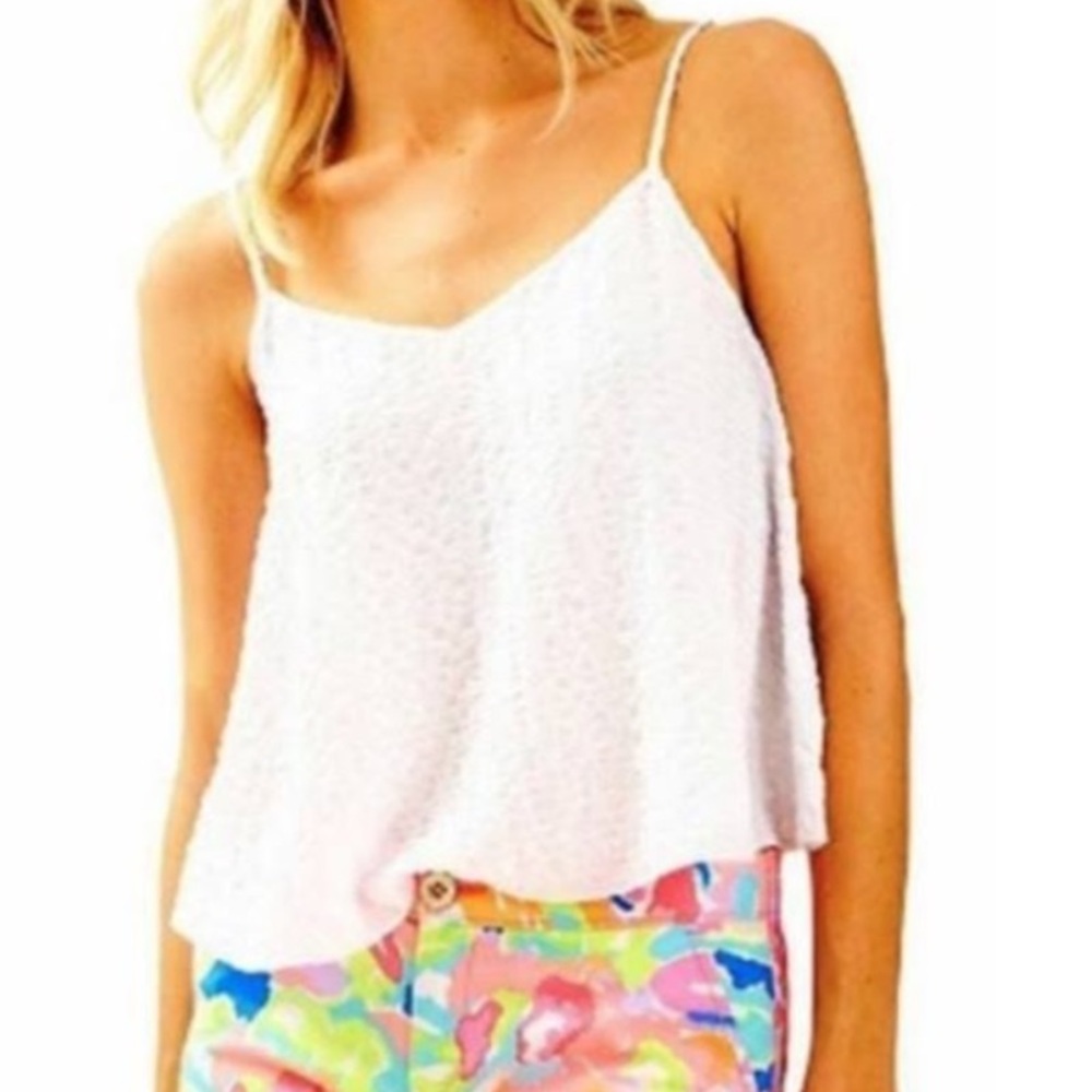 Lilly Pulitzer Crepe Aletta Cami Top ⭐️
